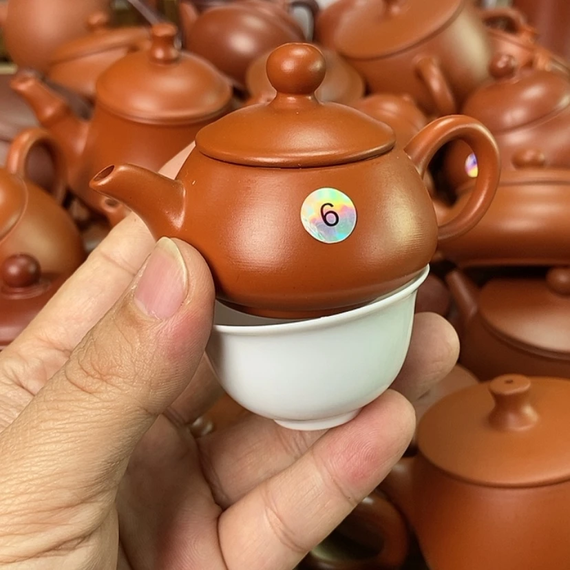 【闪购商品】茶壶朱泥35c c