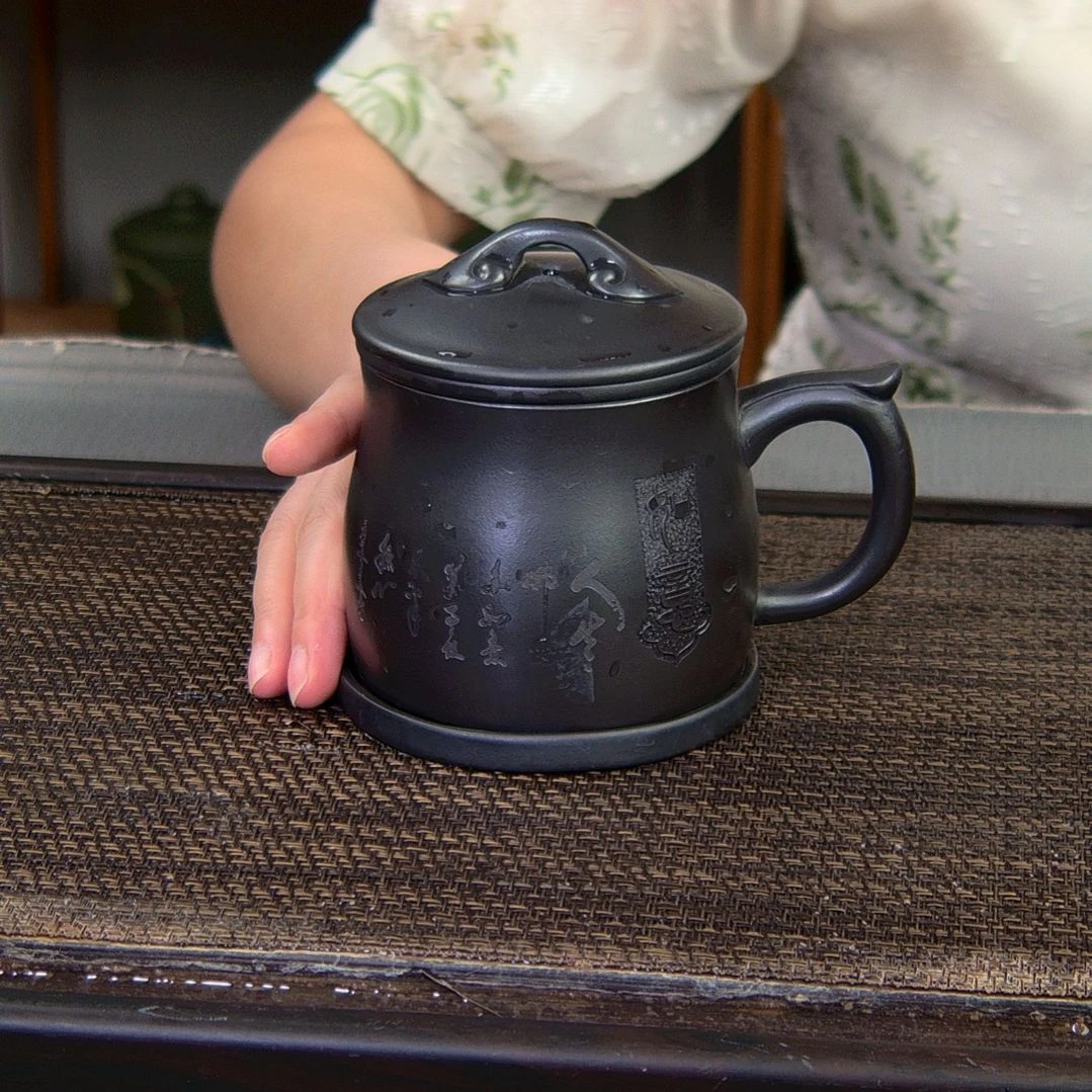 茶杯紫砂高货放漏