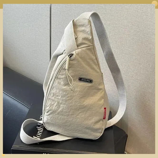 潮牌胸包男女手机斜挎包时尚简约JZB0骑行包休闲百搭轻便运【悦达】