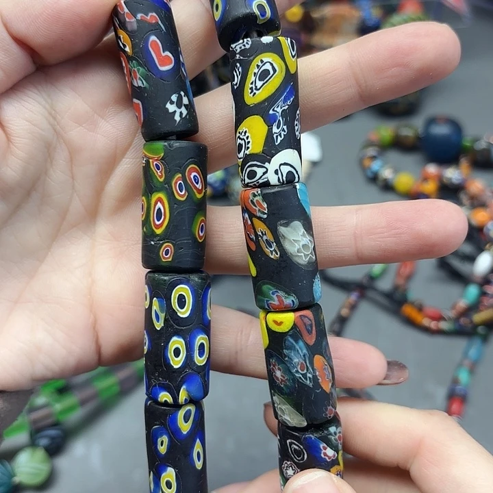 颈饰琉璃琉璃琉璃千花管管