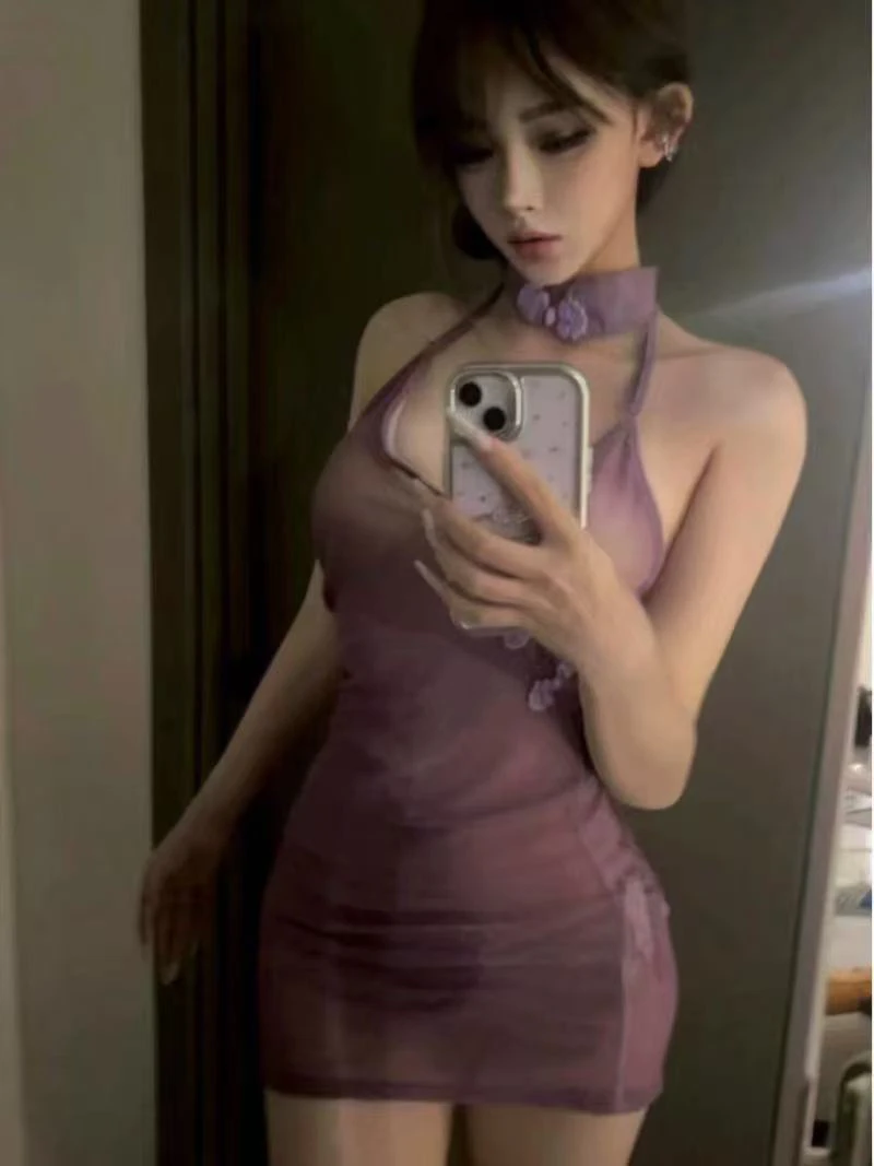 魅爱微醺葡萄旗袍