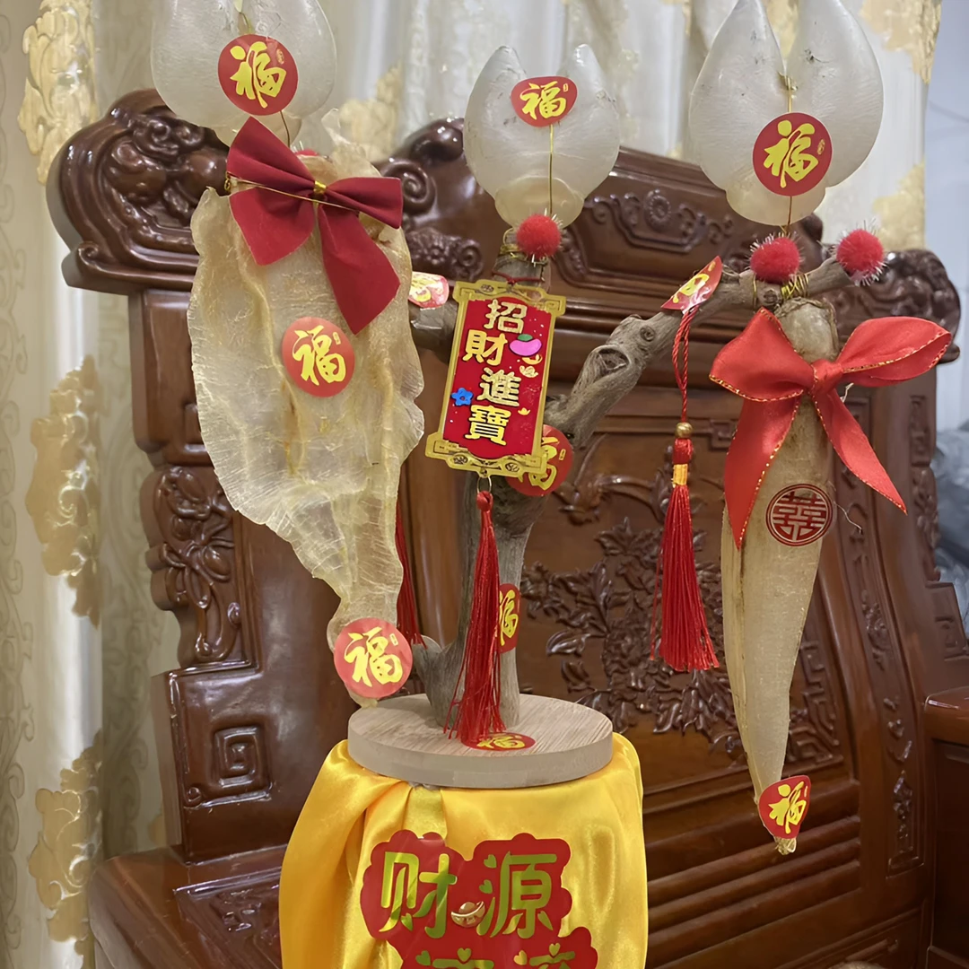 广东名贵鱼胶花胶干货适合孕妇产后滋补可现场称重
