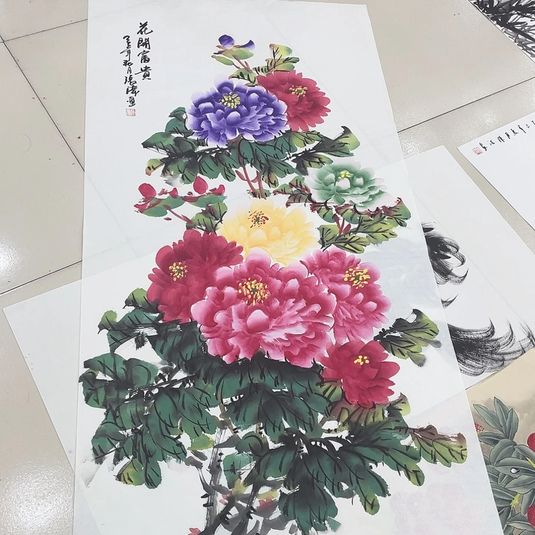 国画纯手绘国画系画