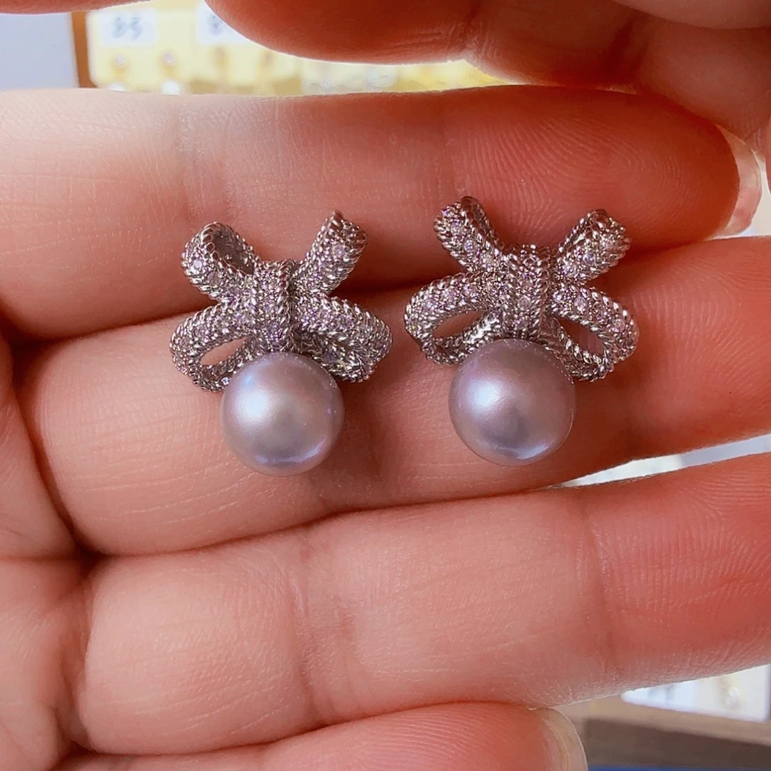 未镶嵌耳饰淡水珍珠