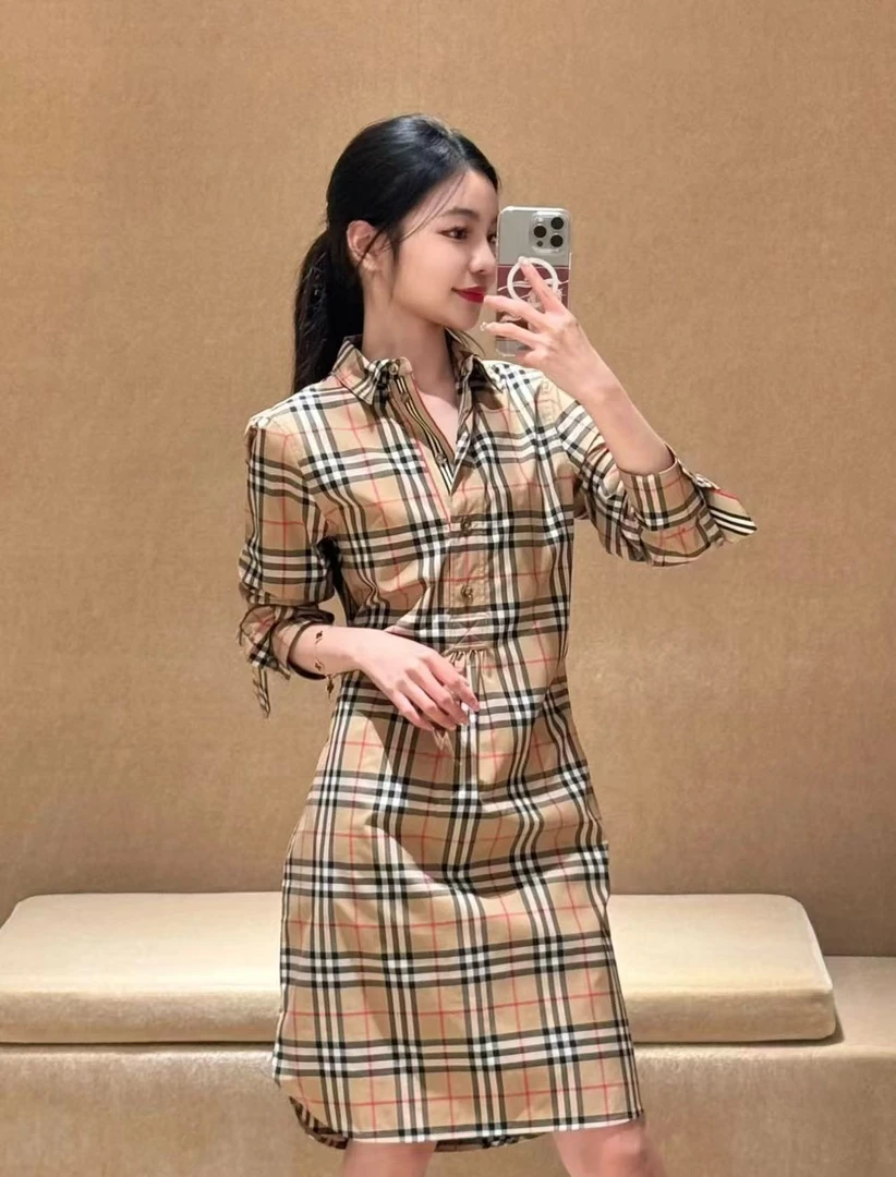 99新 BURBERRY/博柏利 有奢友得严选丨博柏利长裙00774