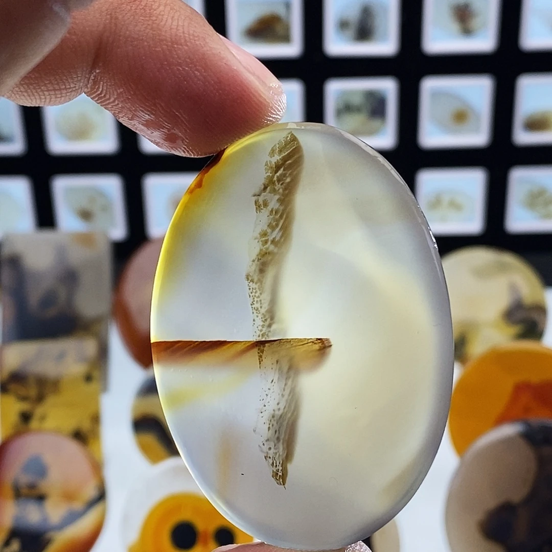 玛瑙/玉髓未镶嵌吊坠(不含链)72