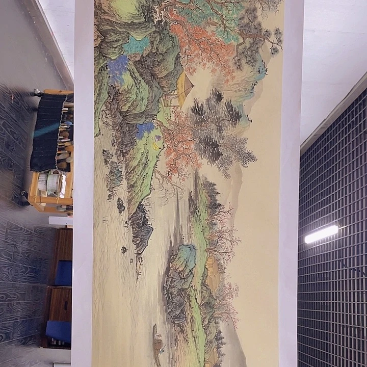 国画宋庄的一个小