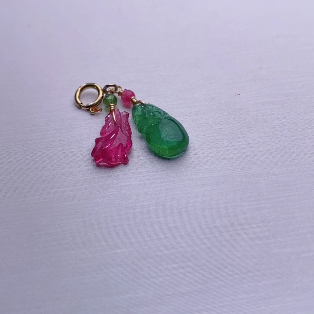 未镶嵌小滴溜碧玺碧玺A小滴溜