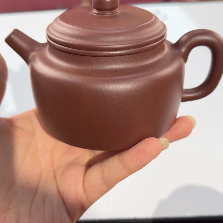紫砂茶壶宜兴原矿老紫泥
