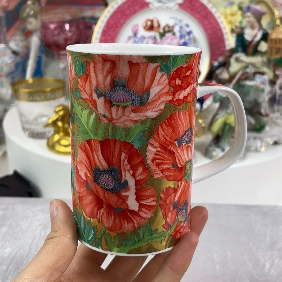 瓷片瓷器欧瓷咖啡杯水晶杯