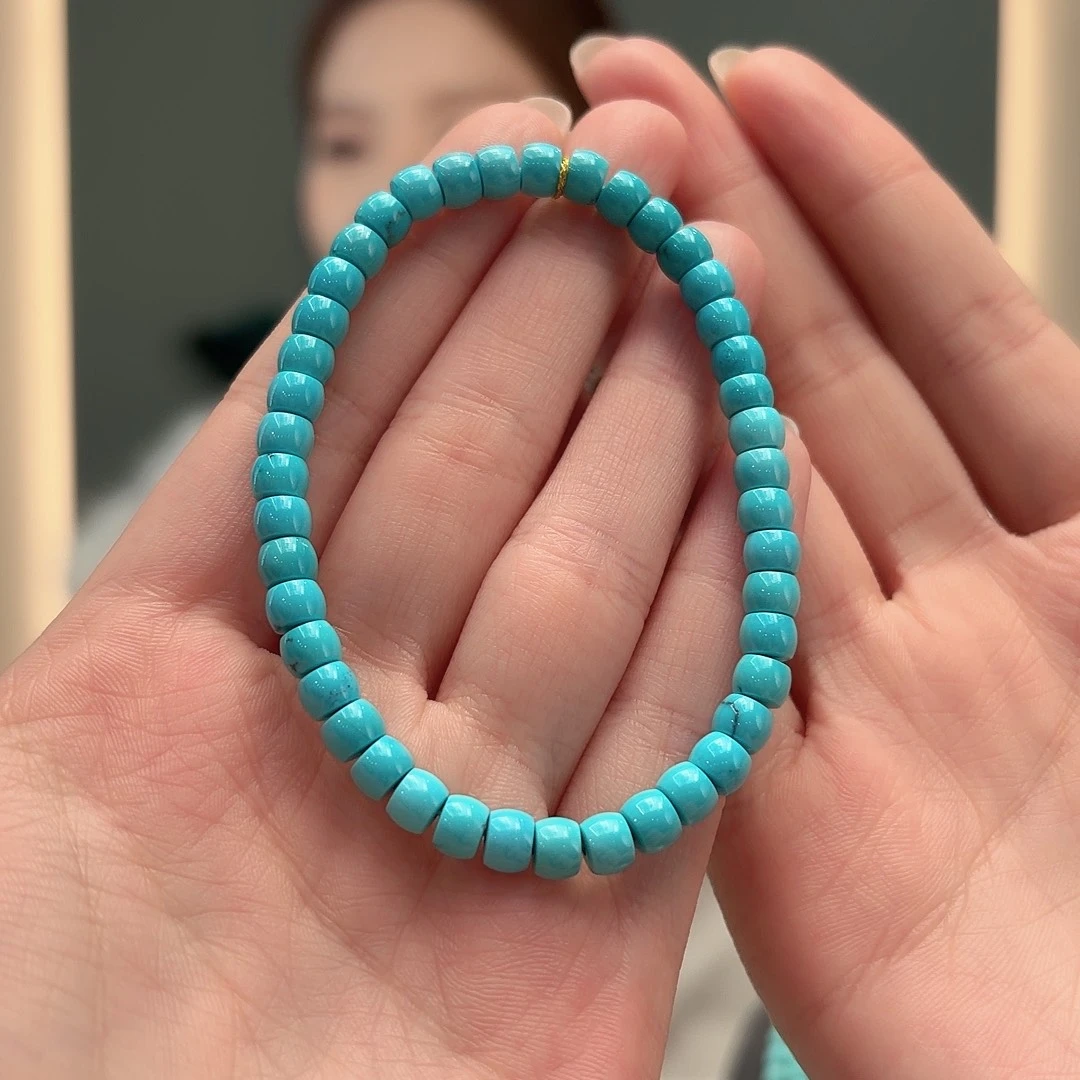 小***陈绿松石未镶嵌颈饰