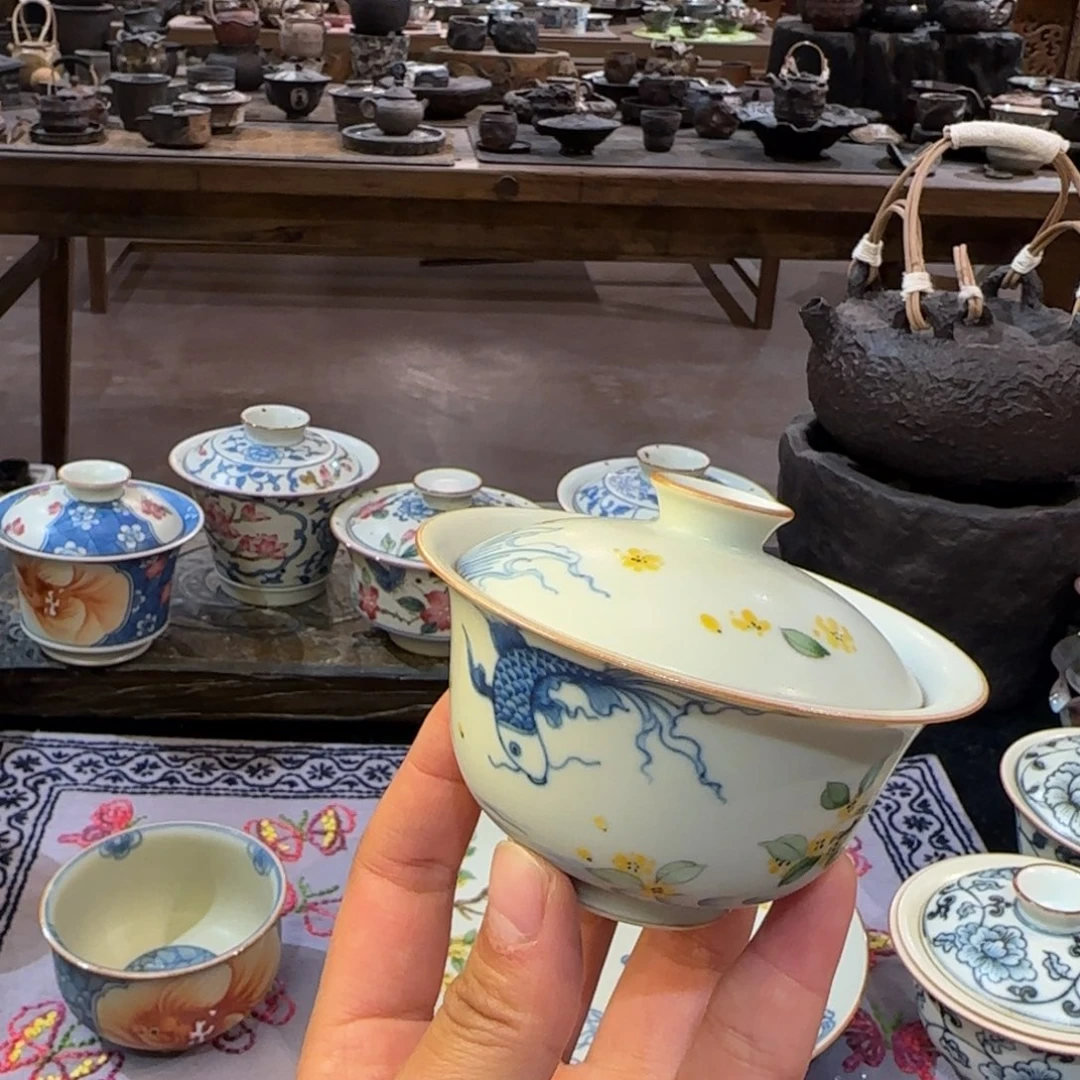 瓷片景德镇手作器皿了同款发货