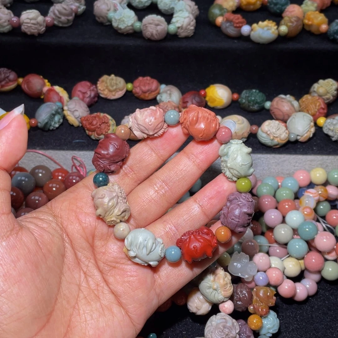 石英质玉未镶嵌手链