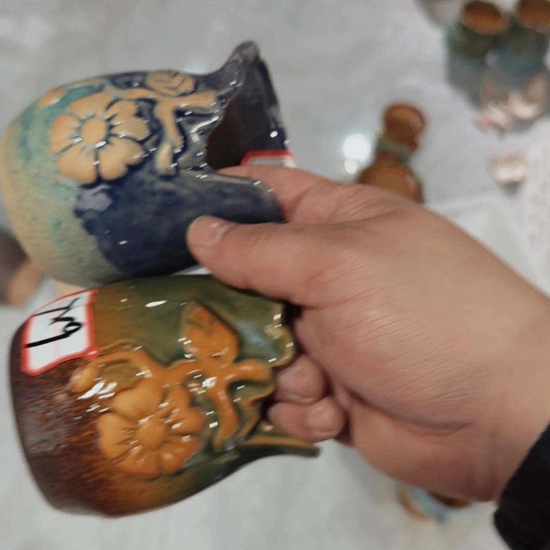 紫砂花盆粗陶盆 花