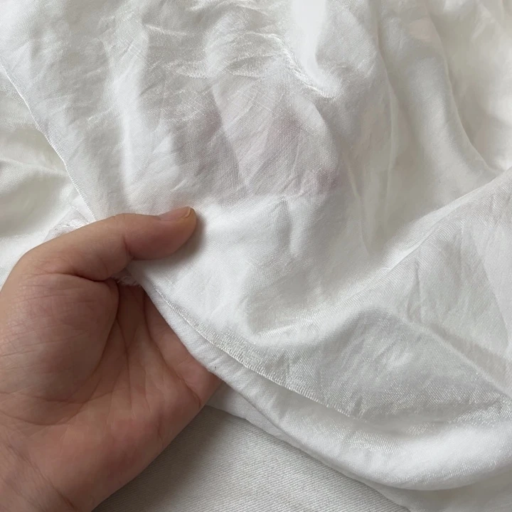 棉混纺白色人鱼姬1米