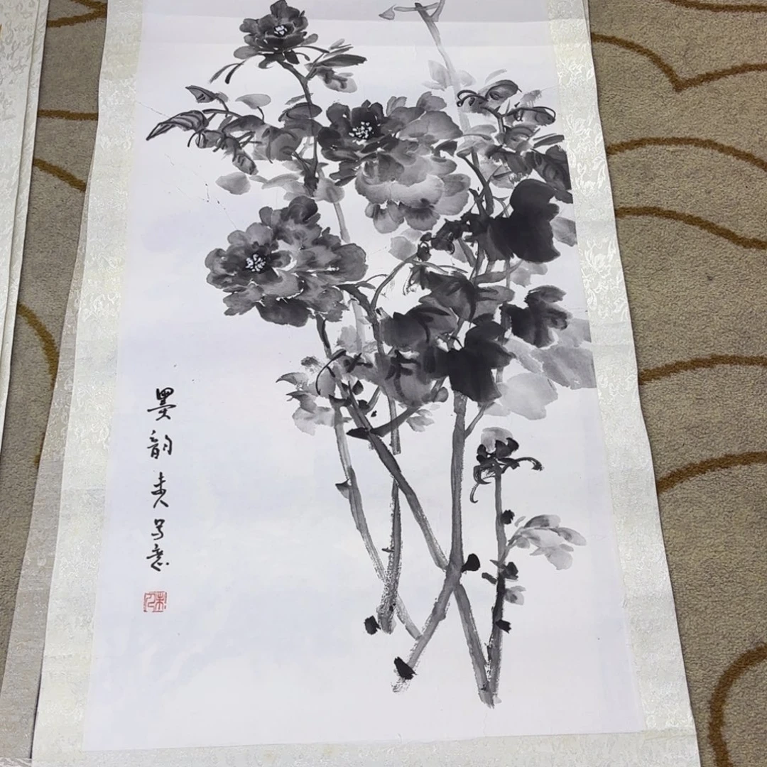 国画国画老师作品刘