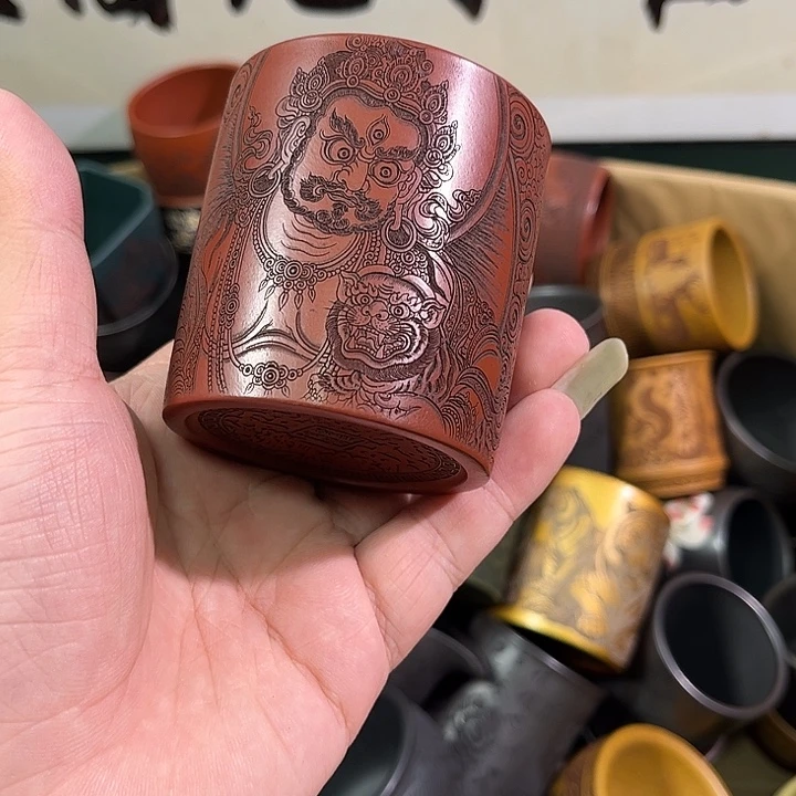 茶杯紫砂全手工紫砂主人杯