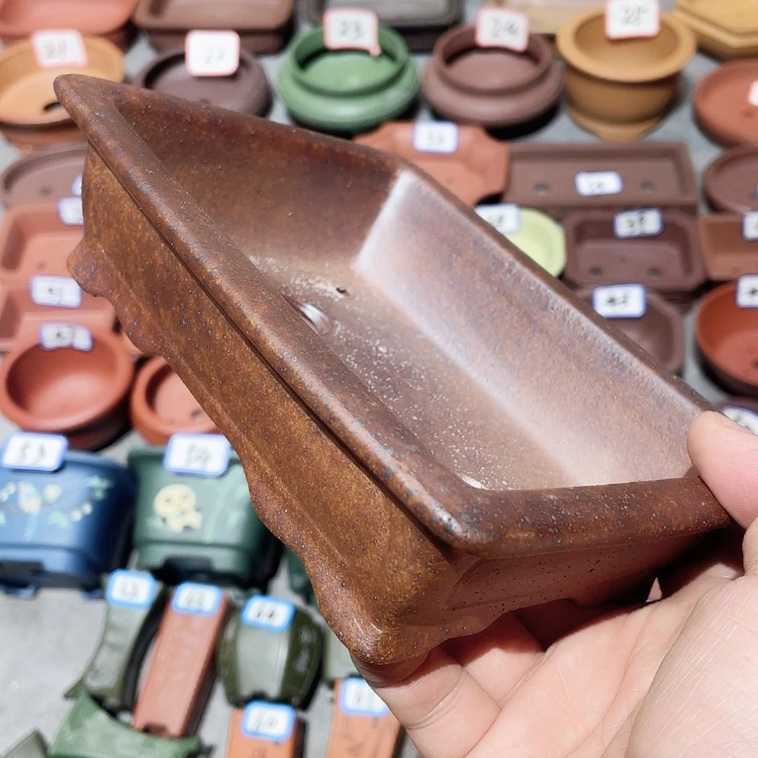 紫砂小盆15*10*3.5