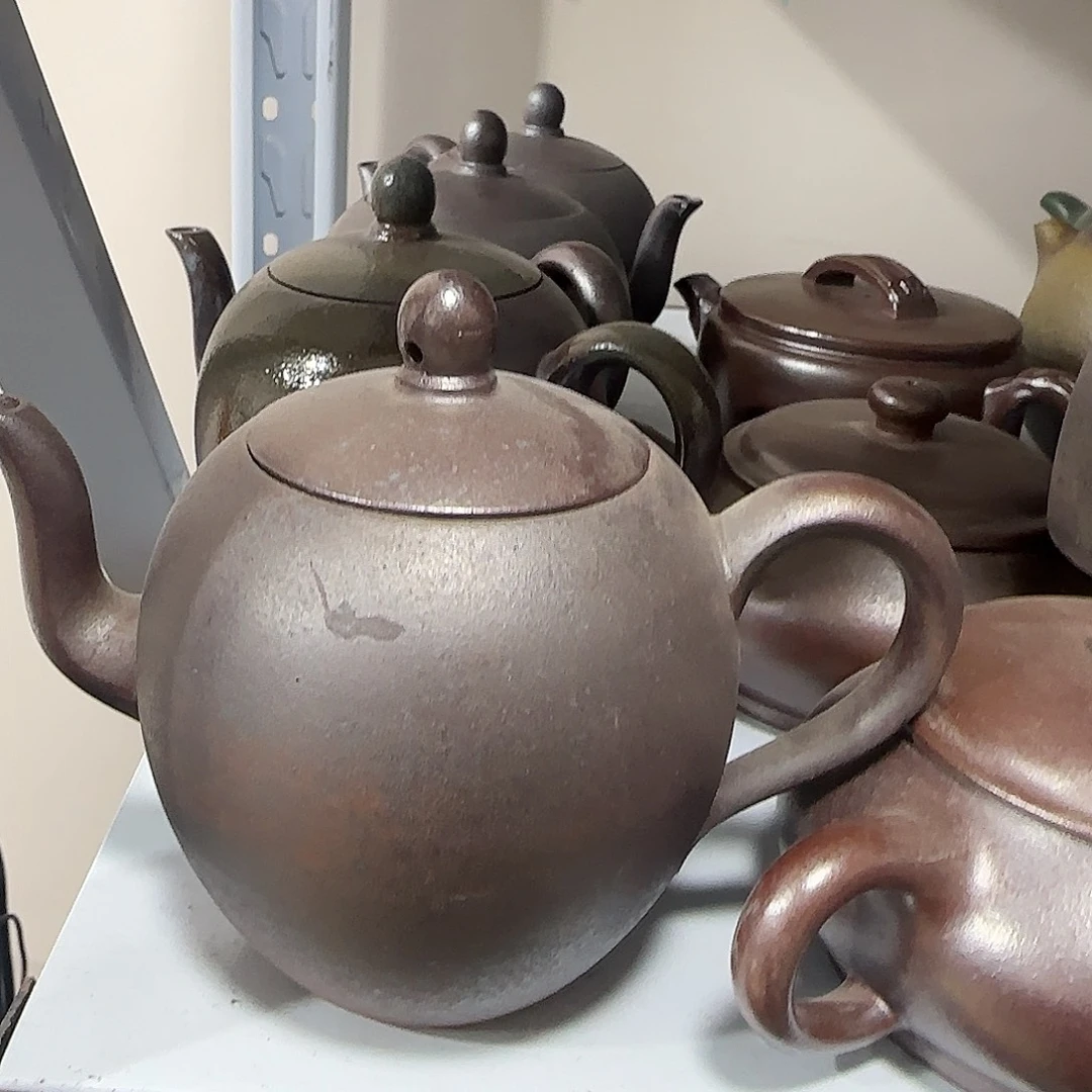 茶壶段泥民间手艺人全手工制作