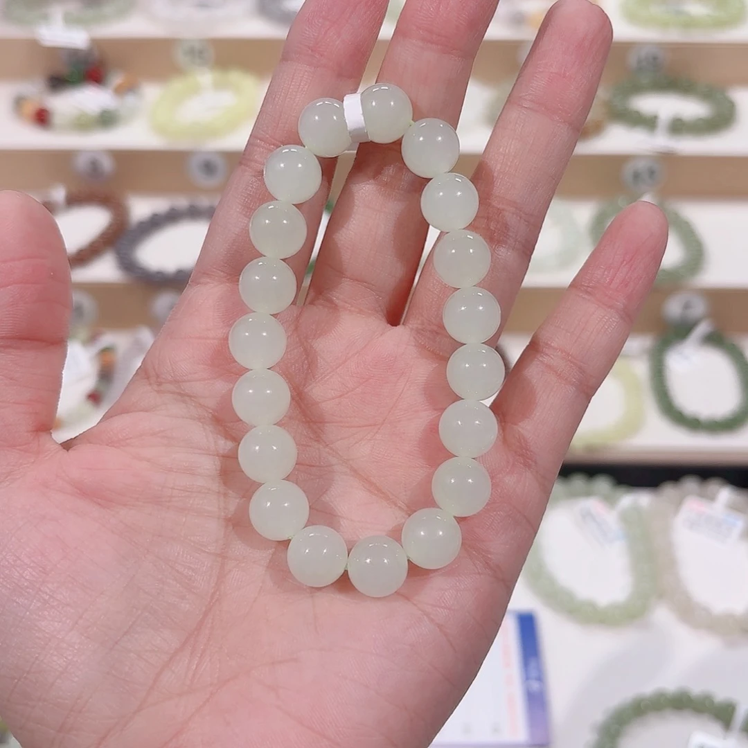未镶嵌手链和田玉蓓**约a