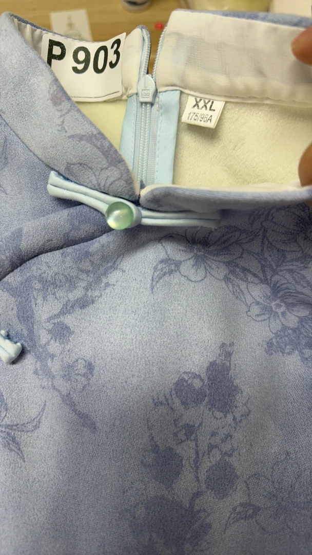 -903-瑕-脏污------改良款旗袍