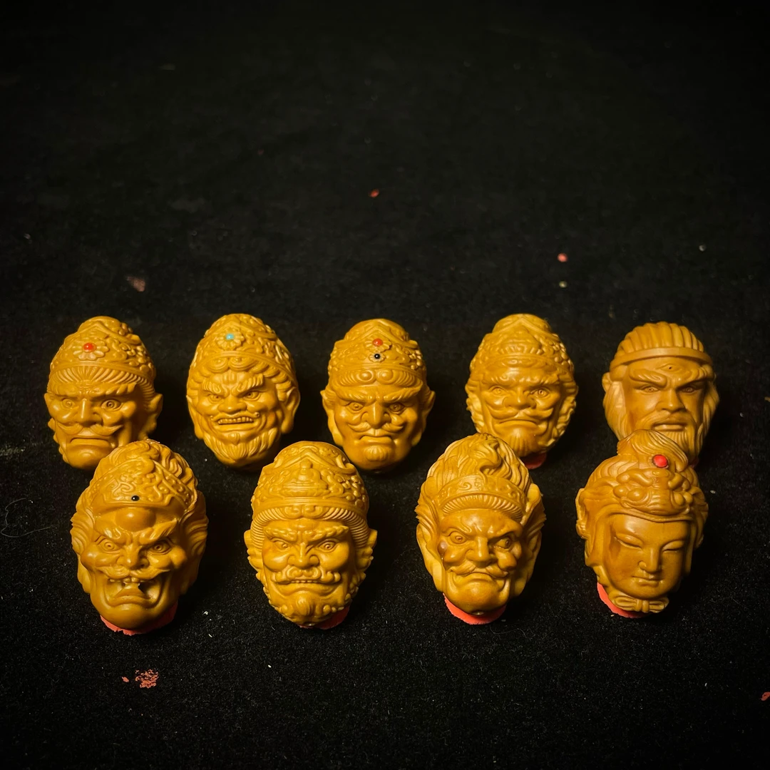 汇恒，威震三界橄榄核雕手串