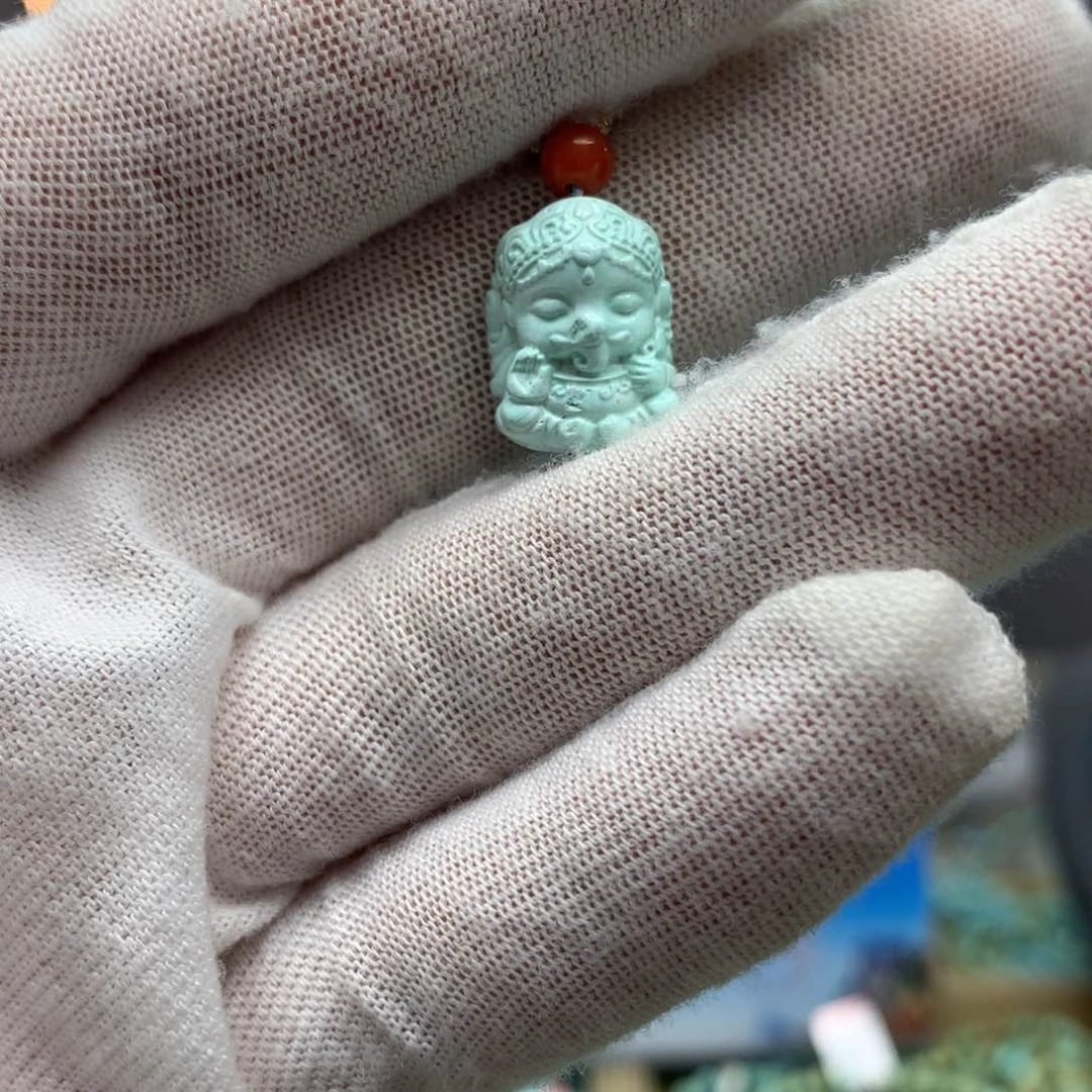 绿松石挂件未镶嵌