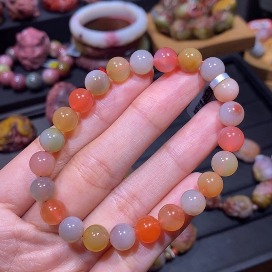 【闪购商品】未镶嵌手链玛瑙/玉髓盐源玛瑙