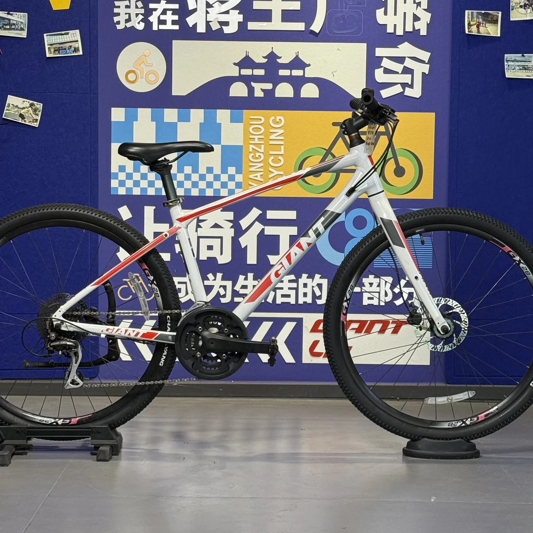 Arx2 白月光（白红）24速 入门铝合金平把公路车S（适合身高164-174）