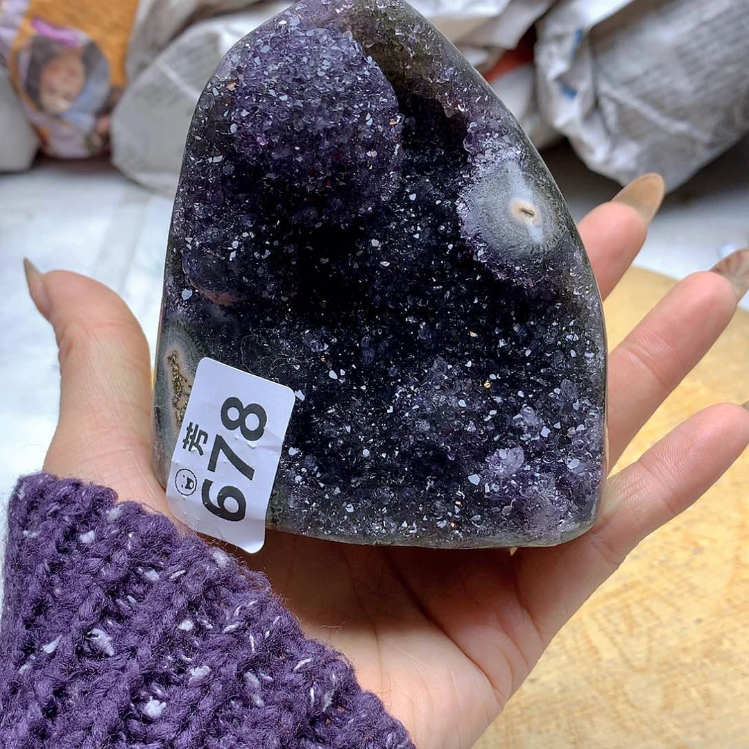 紫晶大型摆件（非配饰）未镶嵌