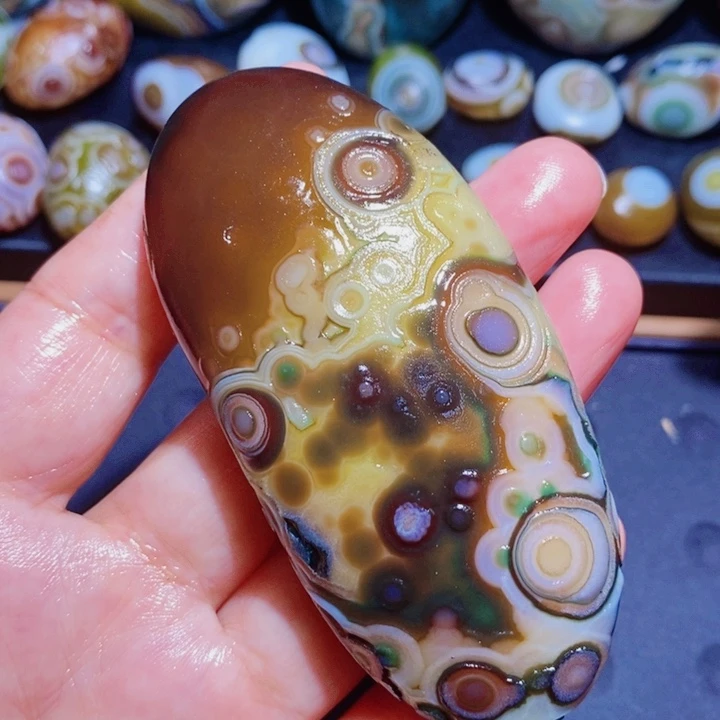 未镶嵌玛瑙/玉髓珠宝半成品46