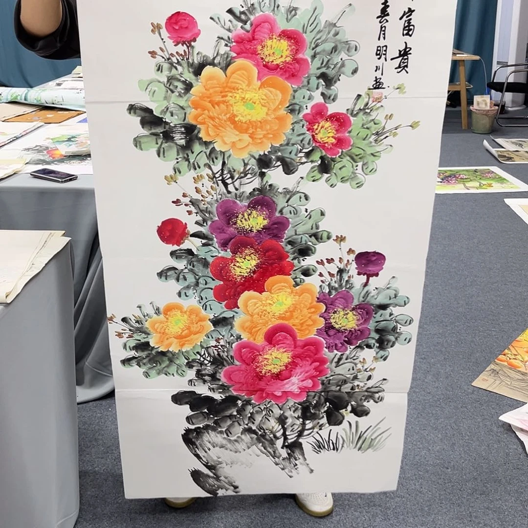 国画国画老师作品