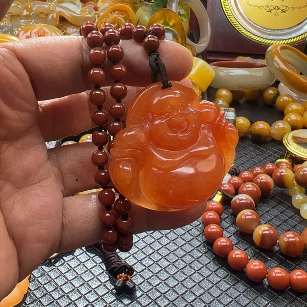 石英质玉未镶嵌颈饰