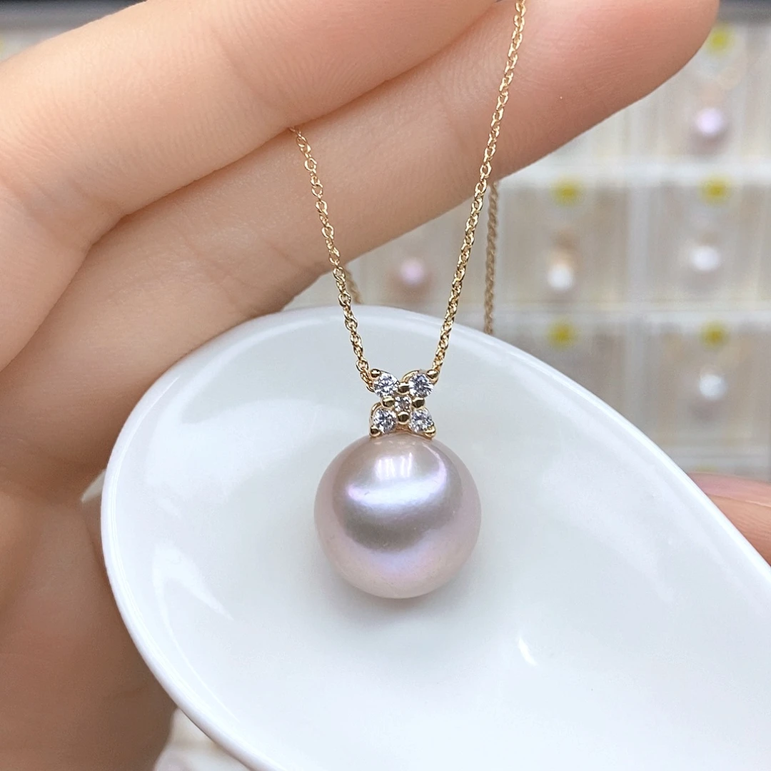 淡水珍珠合金颈饰