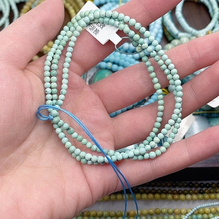 绿松石未镶嵌颈饰