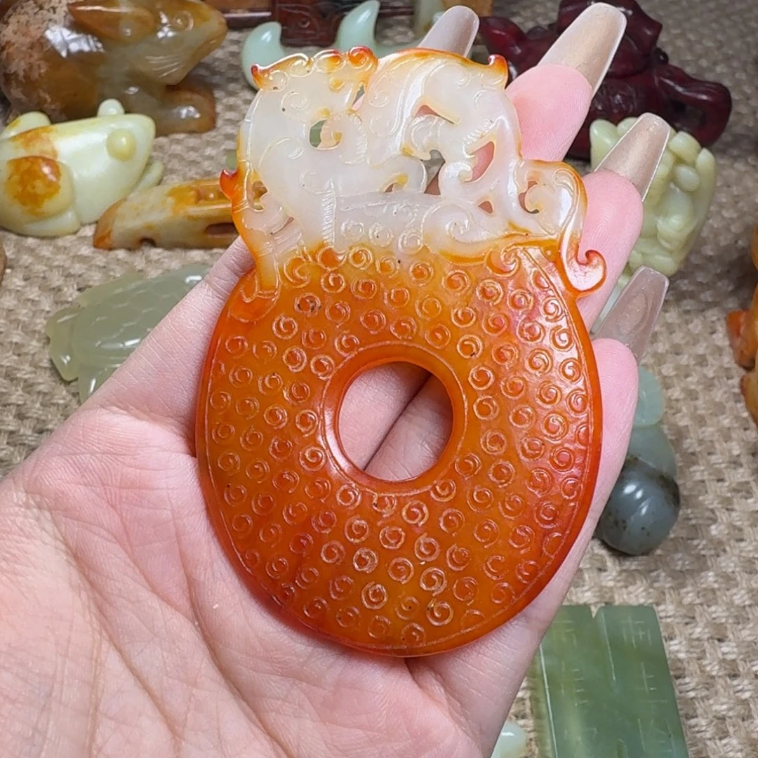 吊坠白玉菩提挂件