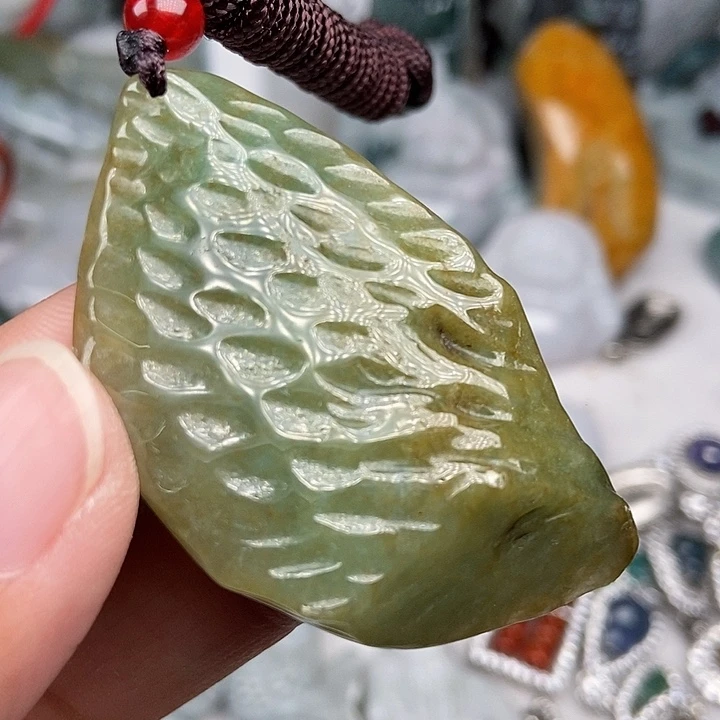 颈饰未镶嵌翡翠翡翠