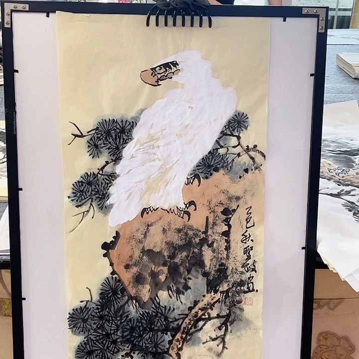 国画张圣敏先生纯手绘作品