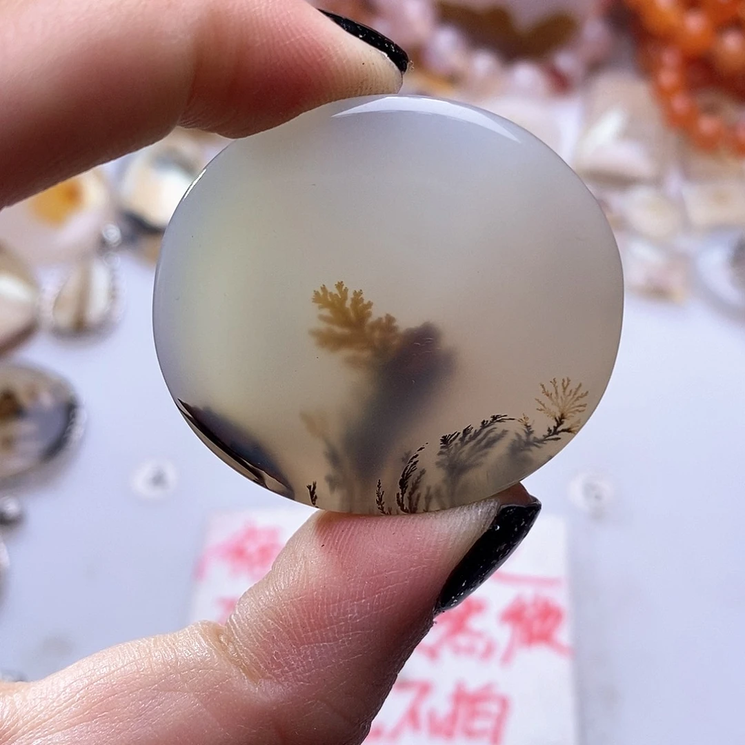 玛瑙/玉髓珠宝奇石未镶嵌叶*曦