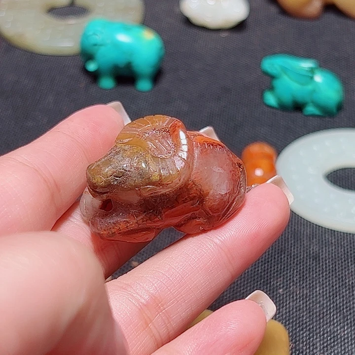 过***儿和田玉（糖玉）未镶嵌挂件你好你好你好你好你好你好