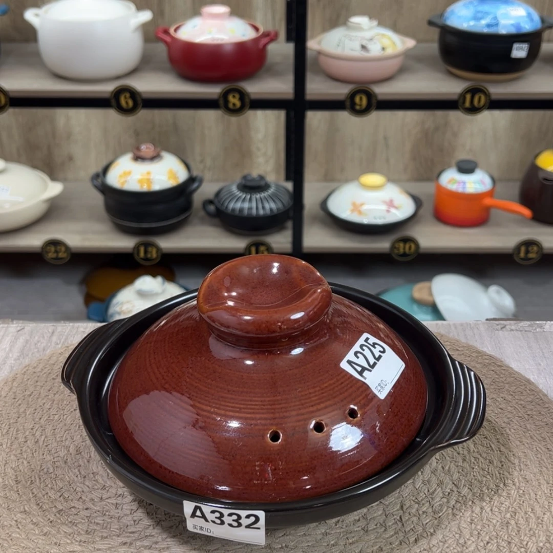 【闪购商品】口径22厘米砂锅微瑕疵品332