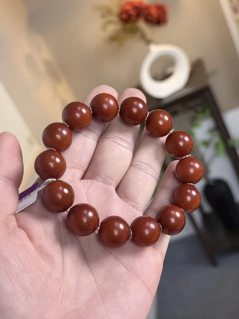 16+老蜡橘红色手串JZP42229003
