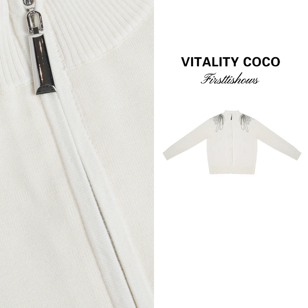 VITALITY COCO·BC系列新款女装 高定针织外套-2605