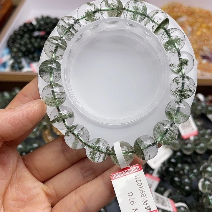 水晶手链未镶嵌绿幽灵11.6m