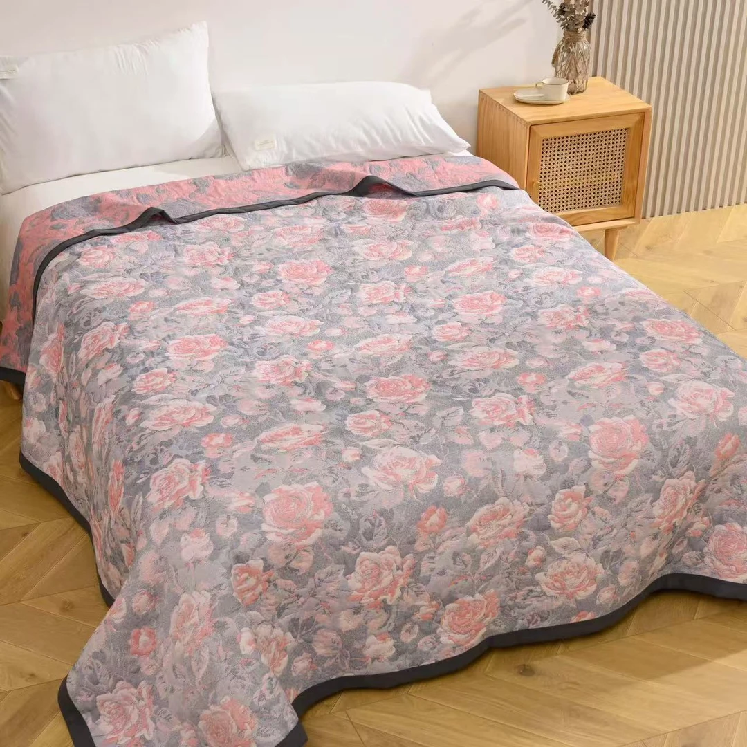 【昼颜】200*230cm高定蚕蛹蛋白丝柔毯