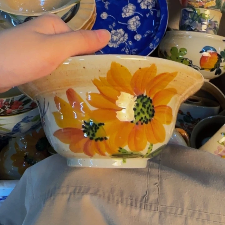 瓷片景德镇陶瓷手工手绘