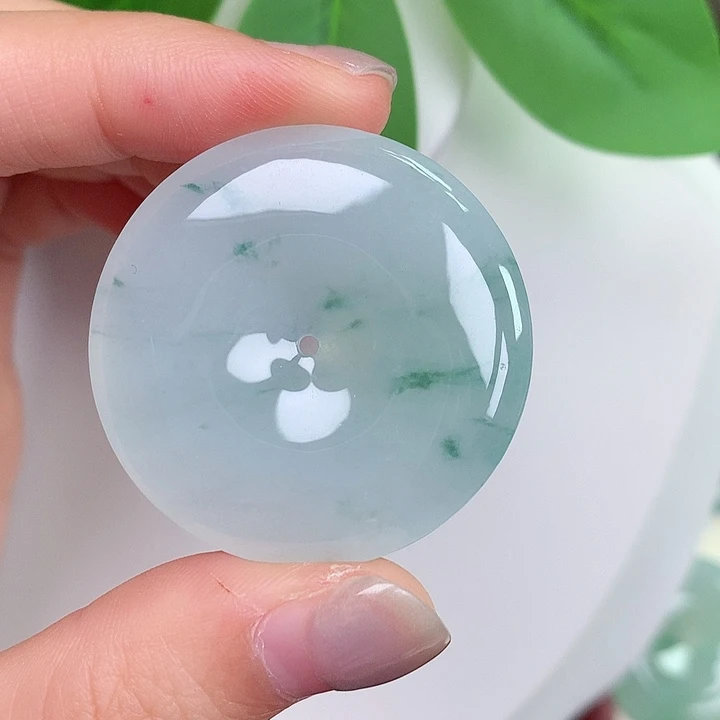 翡翠未镶嵌颈饰35.8-5.9mm