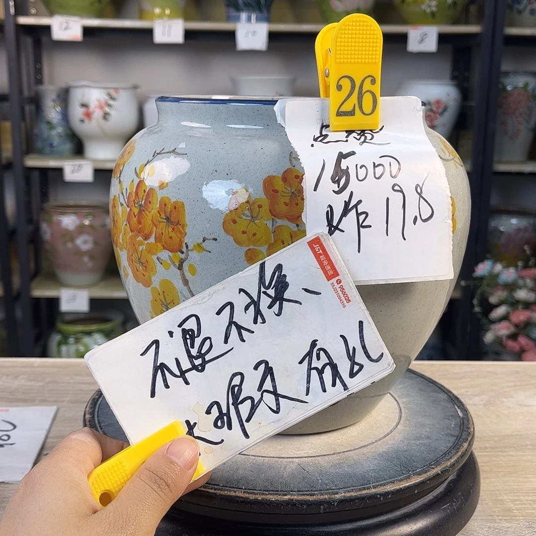 罐1xc景德镇陶瓷花盆