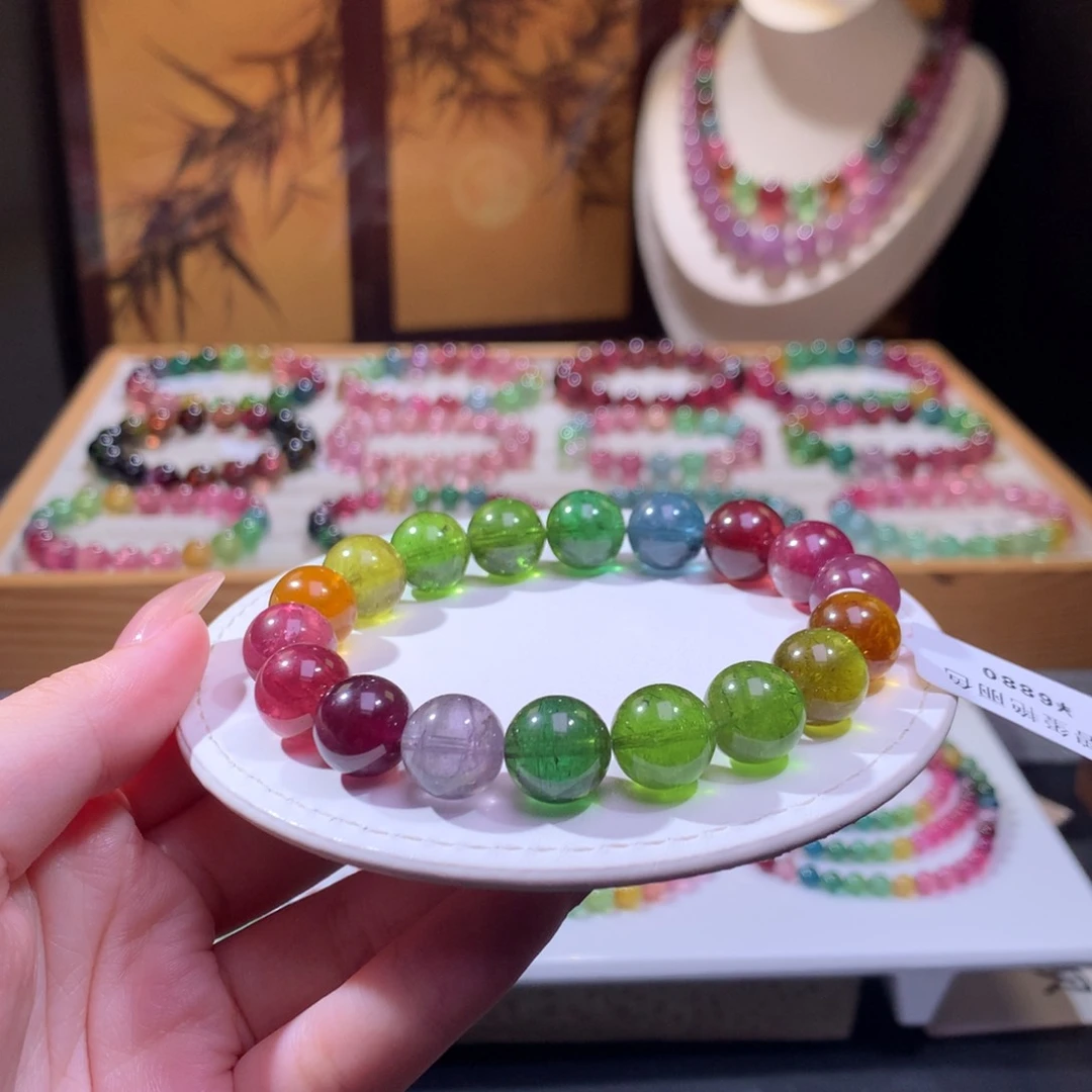 未镶嵌手链碧玺碧玺