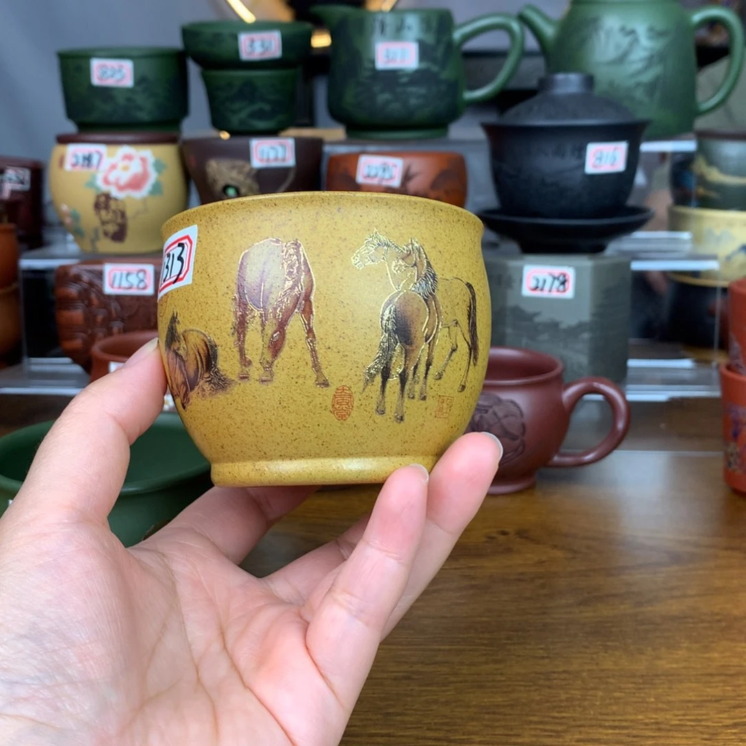 茶杯紫砂宜兴紫砂茶具